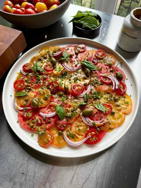 CARPACCIO DE TOMATE