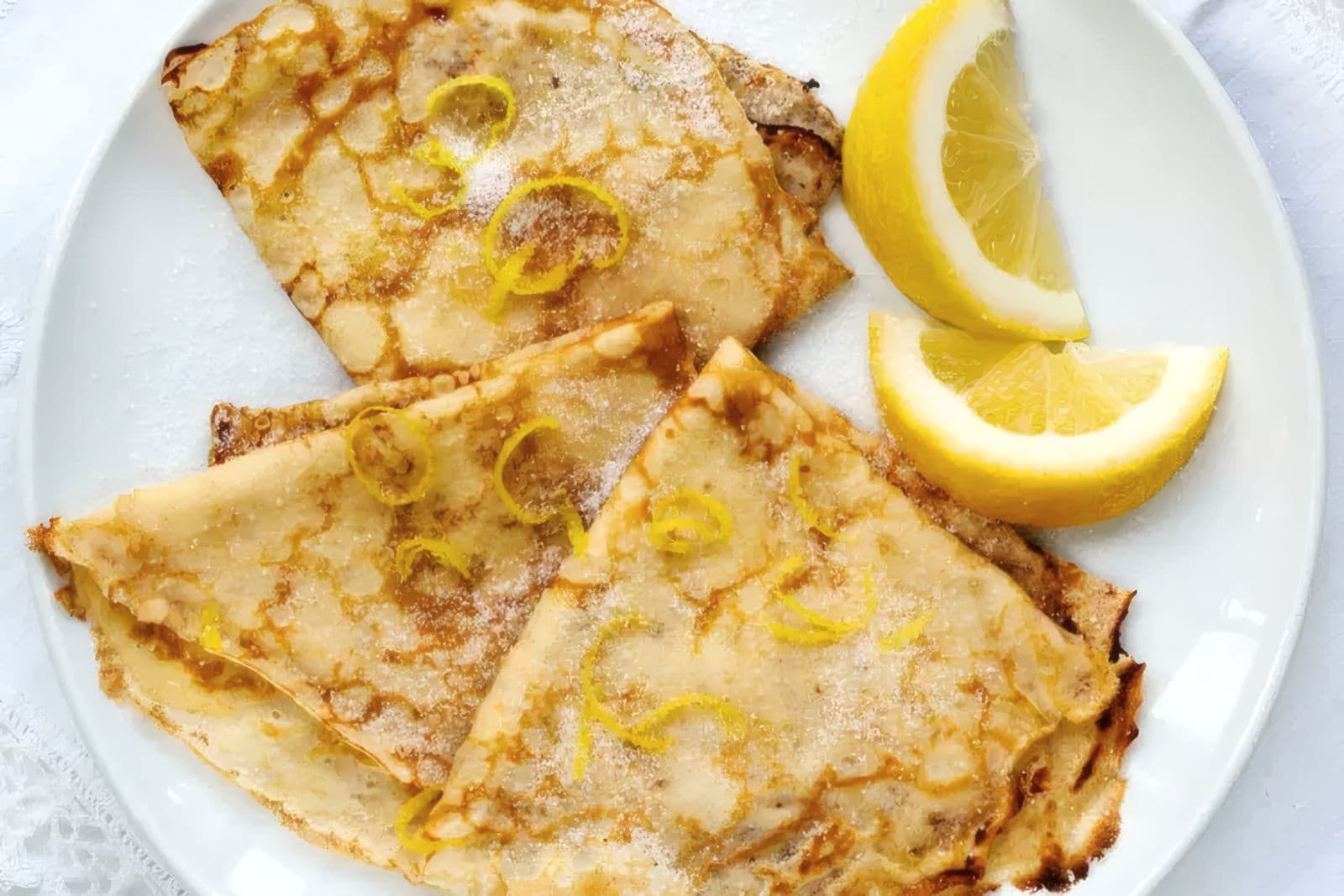 Crêpe au citron
