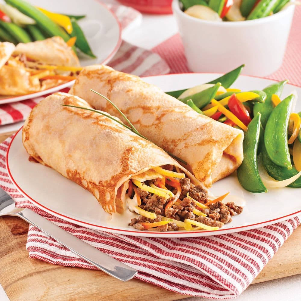 Crêpe viande haché