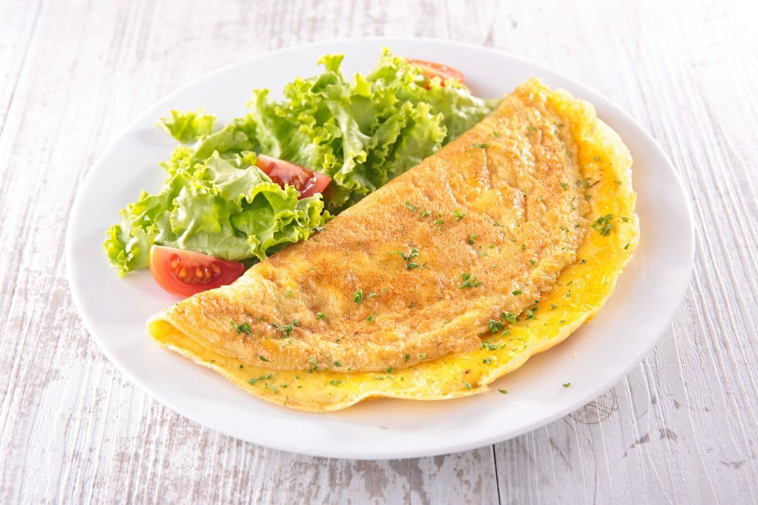 Omelette végétarienne