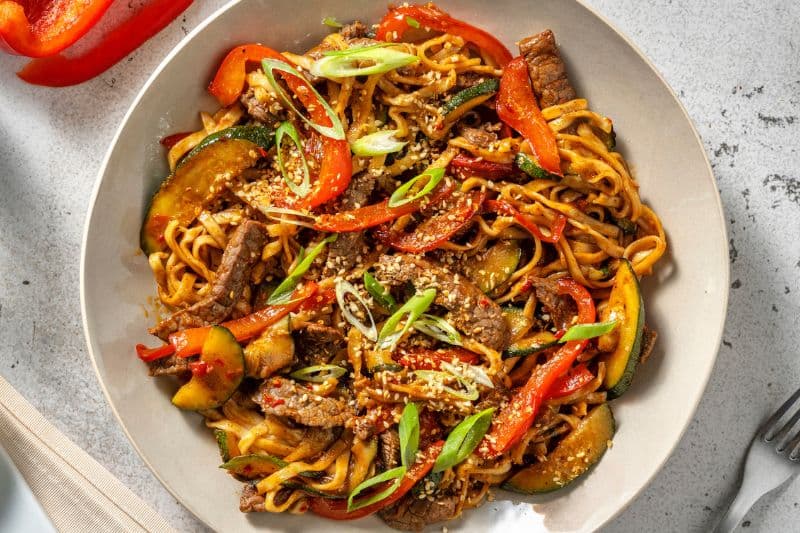 Wok au boeuf