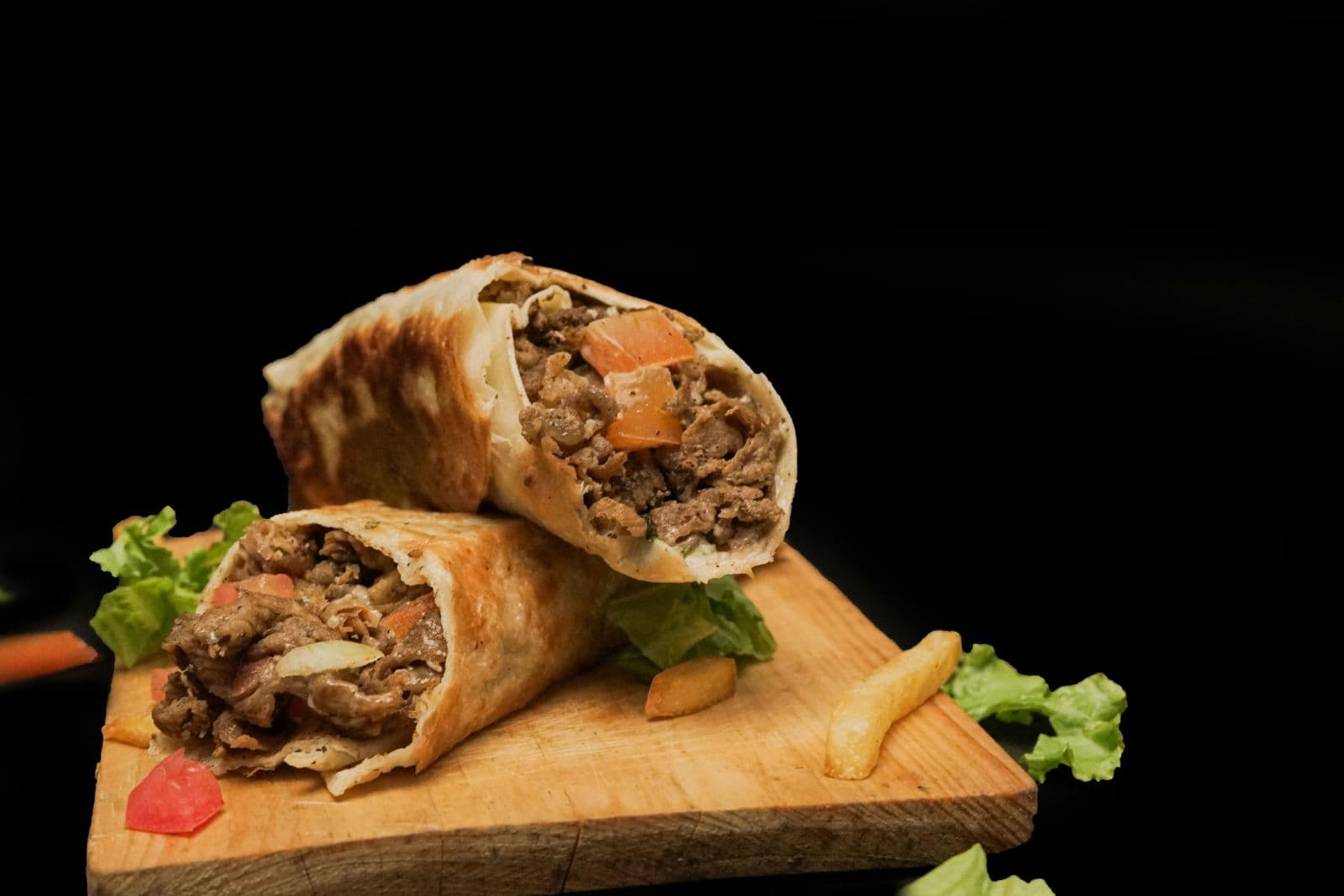 Wrap viande